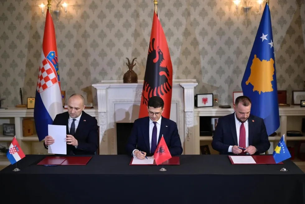 Cover: Kosovo, Albanien & Kroatien – Das neue Bündnis